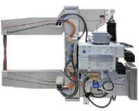 Servo-Schweißzangen Beispiel in X-Form